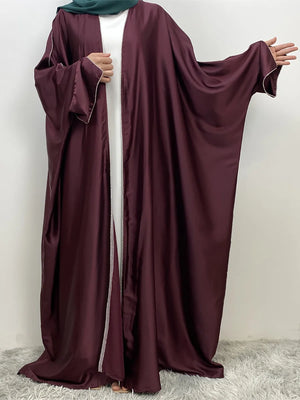 Abaya Kimono Diamants Pour Femme – présentation du modèle, vue 7