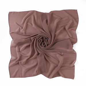 Hijab Carré Mousseline 110 × 110 cm – vue 3