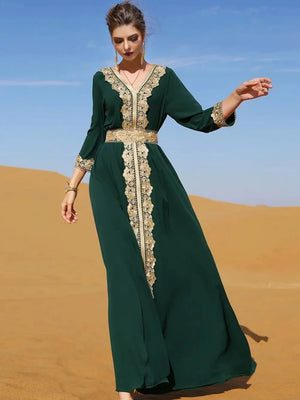 Robe de Soirée Dentelle Pour Femme – présentation du modèle, vue 8