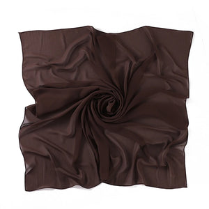 Hijab Carré Mousseline 110 × 110 cm – vue 11