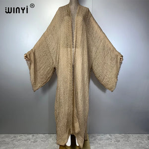 Kimono Caftan Motifs Géométriques – vue principale