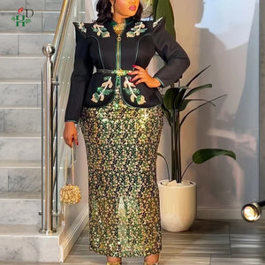 Robe Turque Paillettes Diamants – présentation du modèle, vue 9