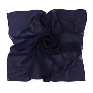 Hijab Carré Mousseline 110 × 110 cm – vue 15