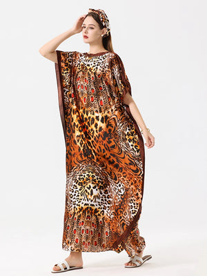 Robe Imprimée Léopard Malaisienne – présentation du modèle, vue 8