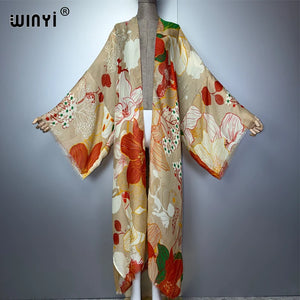 Kimono Boho Imprimé Africain – présentation du modèle, vue 7