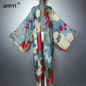 Kimono Boho Imprimé Africain – présentation du modèle, vue 8