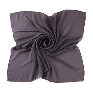 Hijab Carré Mousseline 110 × 110 cm – vue 7