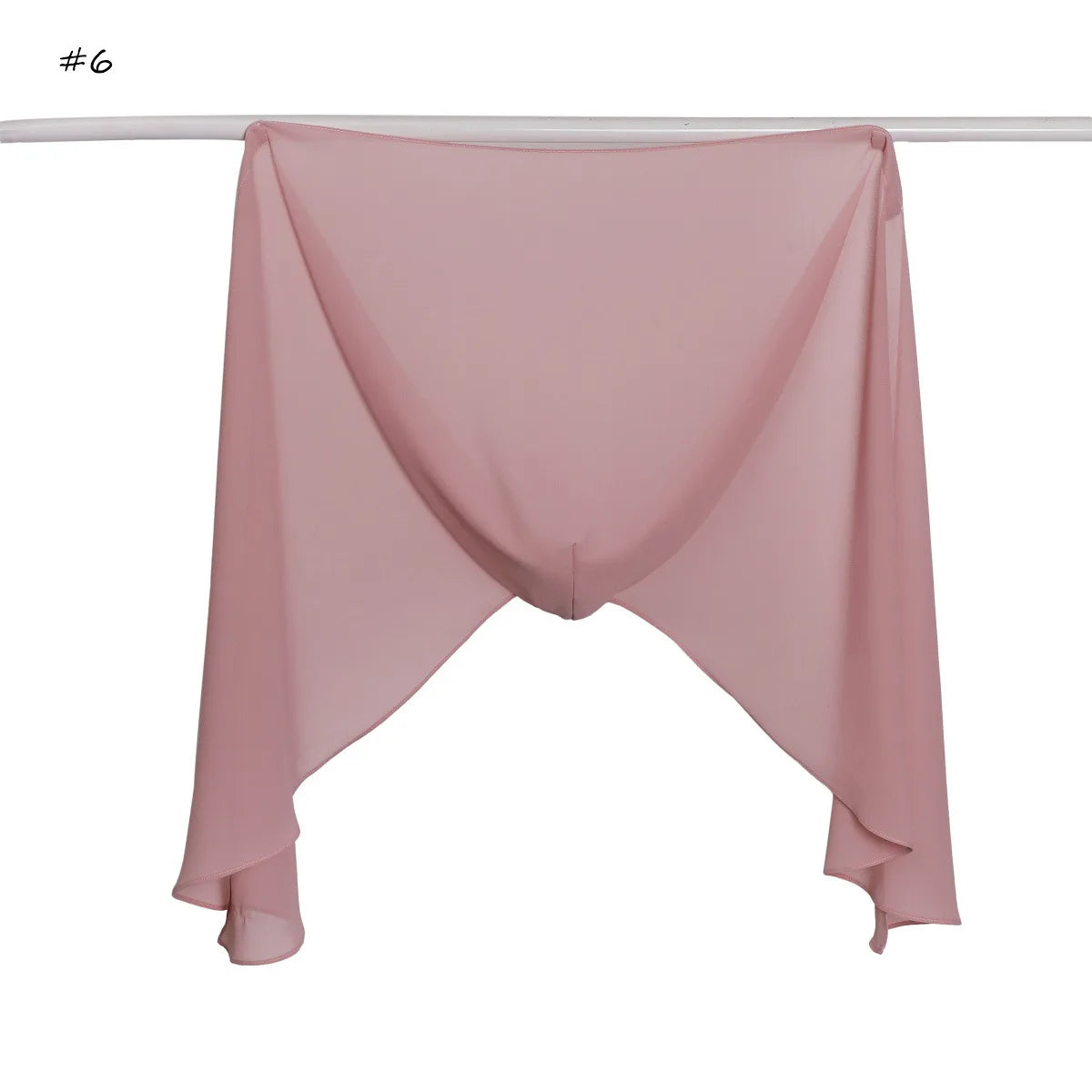 Hijab Mousseline Magnétique Pour Femme – Tons Rosés en rose nude – Maison Layina