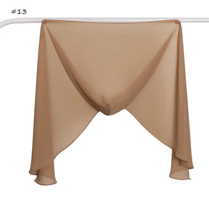 Hijab Mousseline Magnétique Pour Femme – présentation du modèle, vue 15