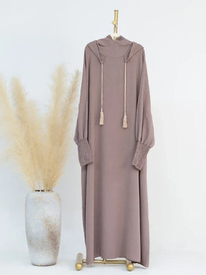 Abaya à Capuche Décontractée Pour Femme – vue 8