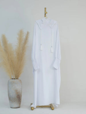 Abaya à Capuche Décontractée Pour Femme – vue 15