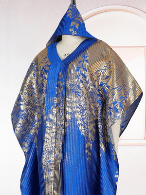 Abaya Africaine Ankara Longue Pour Femme – vue produit 5 – Maison Layina
