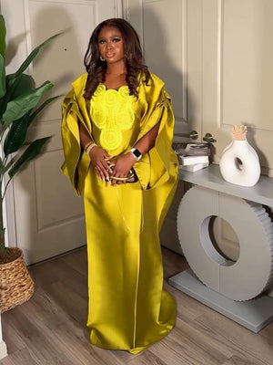 Abaya Africaine Dashiki Élégante Pour Femme – vue 3