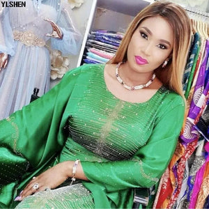 Abaya Africaine Dashiki Grande Taille – vue produit 2 – Maison Layina
