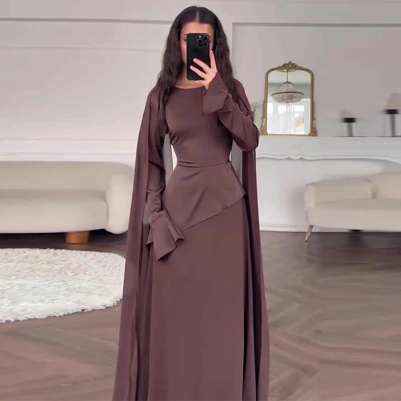 Abaya Dubaï Jalabiya Élégante Pour Femme – vue 2