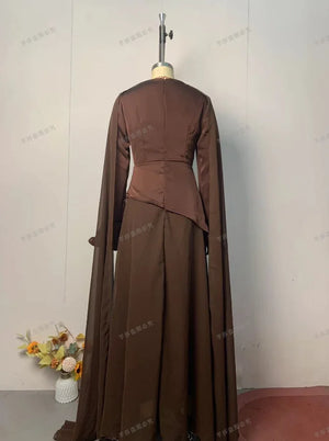 Abaya Dubaï Jalabiya Élégante Pour Femme – vue 6