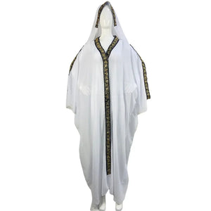 Abaya Farasha à Capuche Manches Papillon – vue produit 11