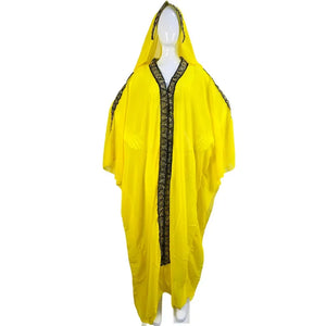Abaya Farasha à Capuche Manches Papillon – vue produit 12
