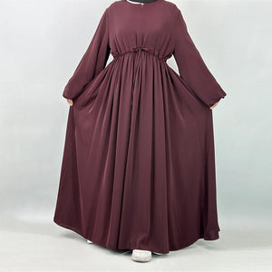 Abaya Kaftan Luxe Femme Musulmane – présentation du modèle, vue 10