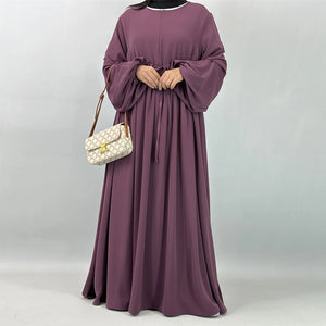 Abaya Kaftan Luxe Femme Musulmane – présentation du modèle, vue 11