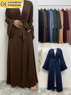 Abaya Kimono Ouverte Pour Femme – vue principale