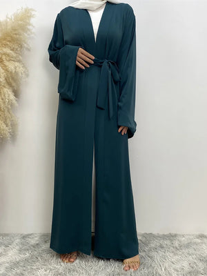 Abaya Kimono Ouverte Pour Femme – présentation du modèle, vue 10