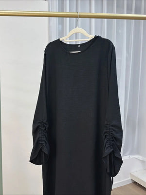 Abaya Marocaine Manches Nouées – vue produit 12