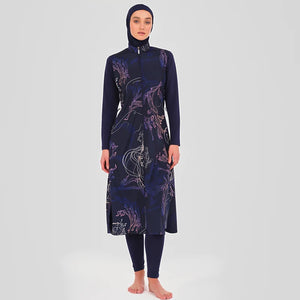 Burkini Déperlant 3 Pièces Pour Femme – vue produit 3