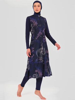 Burkini Déperlant 3 Pièces Pour Femme – vue produit 7