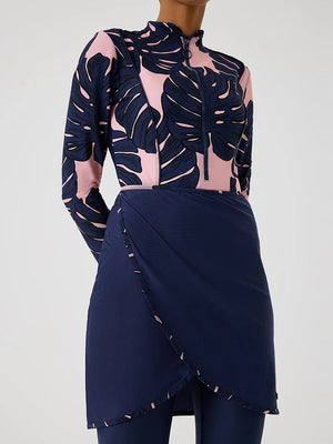 Burkini Léopard 3 Pièces Pour Femme – vue produit 4