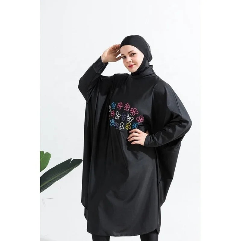 Burkini Sport Imprimé 3 Pièces – vue produit 2