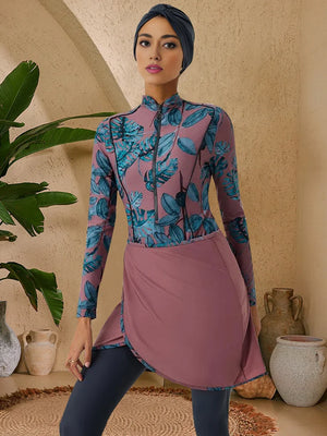 Burkini Tropical 3 Pièces UPF 50+ – vue produit 8