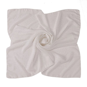 Hijab Carré Mousseline Strass Pour Femme – vue 14