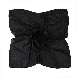 Hijab Carré Mousseline Strass Pour Femme – vue 20