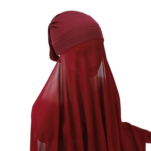 Hijab Instantané Bonnet et Mousseline – vue 17