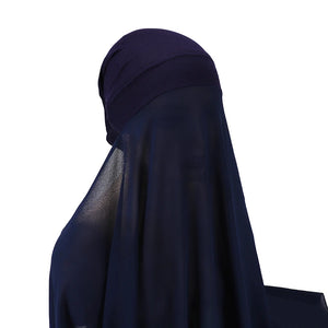 Hijab Instantané Bonnet et Mousseline – vue 22