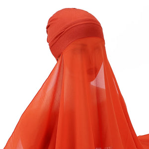 Hijab Instantané Bonnet et Mousseline – vue 31