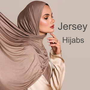 Hijab Jersey Modal Coton Pour Femme – vue produit 1 – Maison Layina