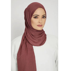 Hijab Jersey Modal Coton Pour Femme – vue produit 4 – Maison Layina