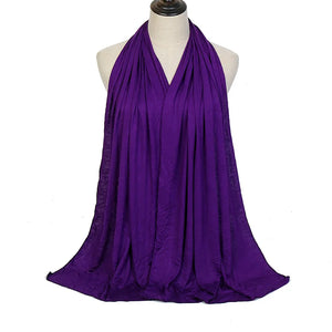 Hijab Jersey Modal Coton Pour Femme – vue produit 11 – Maison Layina