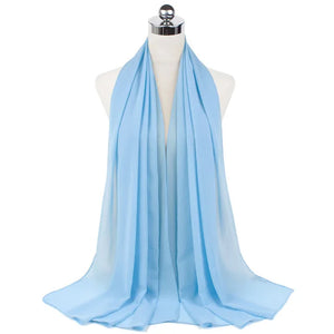Hijab Mousseline Longue 70 × 180 cm – vue 10