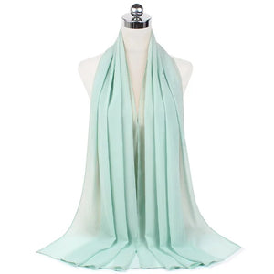 Hijab Mousseline Longue 70 × 180 cm – vue produit 38 – Maison Layina