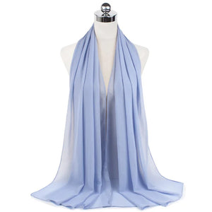 Hijab Mousseline Longue 70 × 180 cm – vue produit 45 – Maison Layina