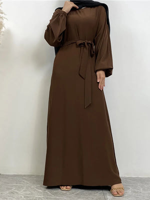Robe Élégante Caftan Marocain À Poches – présentation du modèle, vue 4