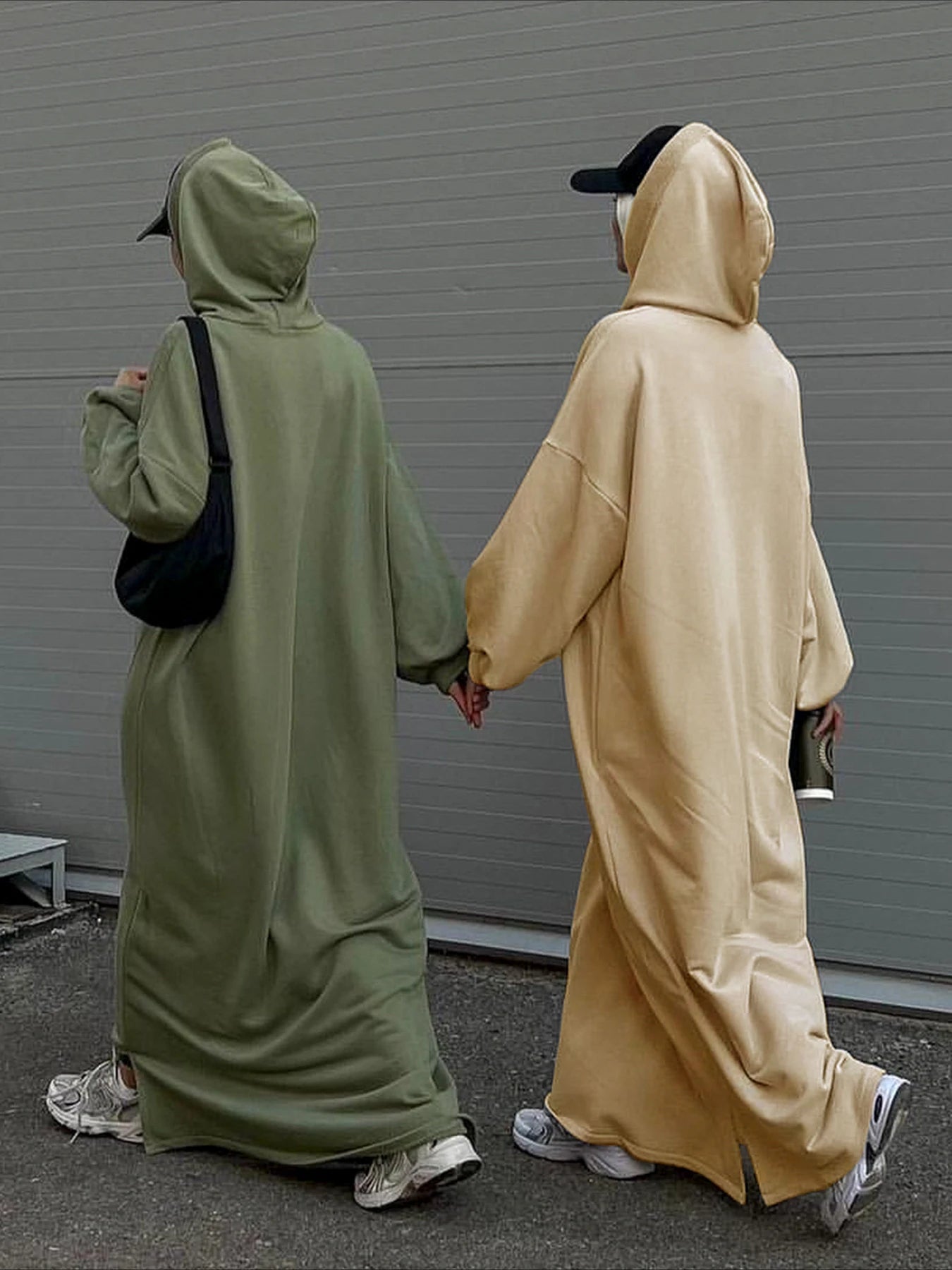 Robe Capuche Saoudienne – détail de la coupe