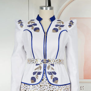 Robe Turque Paillettes Diamants – présentation du modèle, vue 5