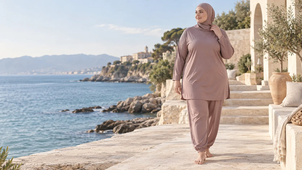 Burkini grande taille : comment choisir une coupe confortable et couvrante ?
