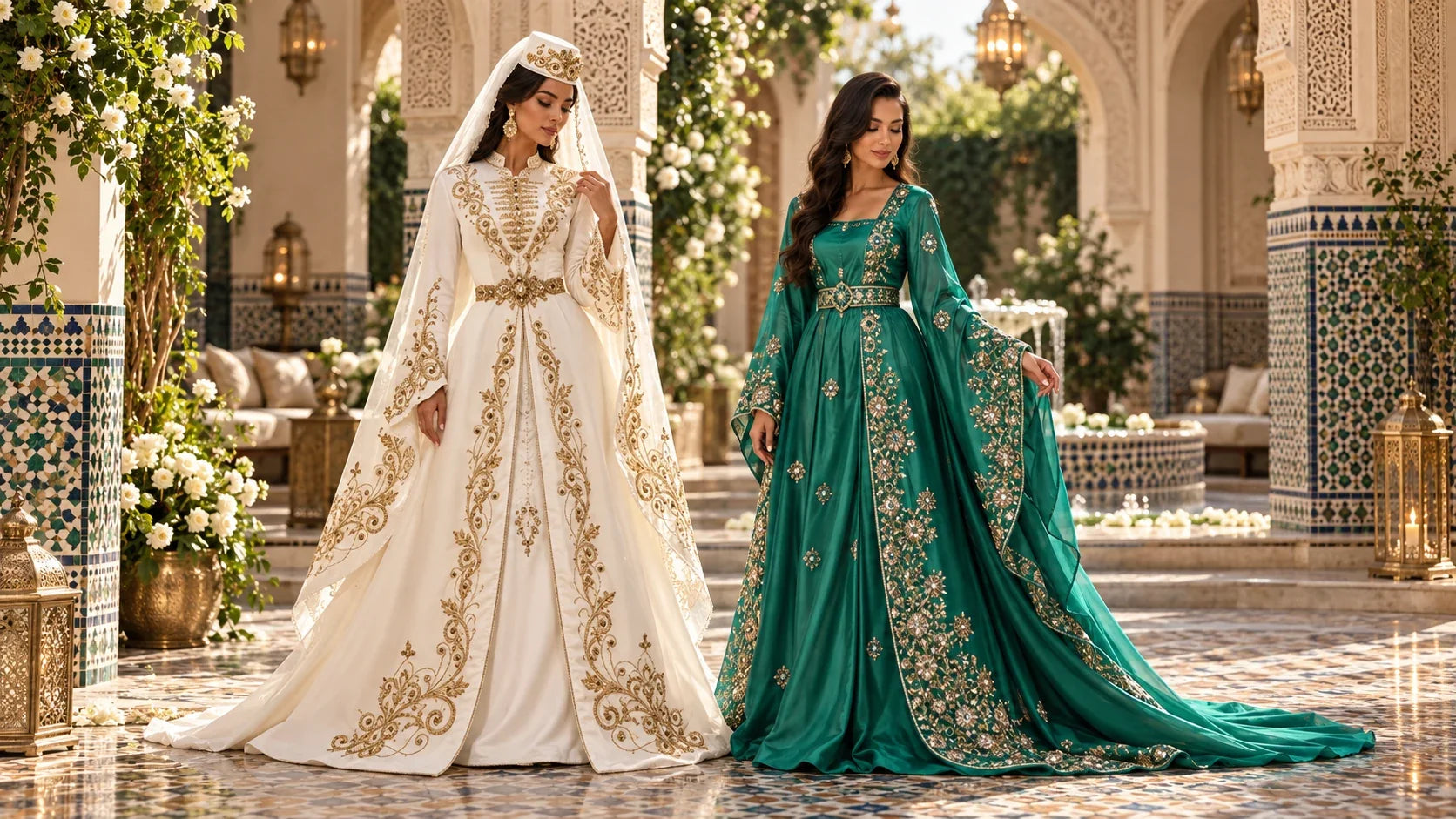 Caftan de mariage : guide complet pour la mariée et les invitées