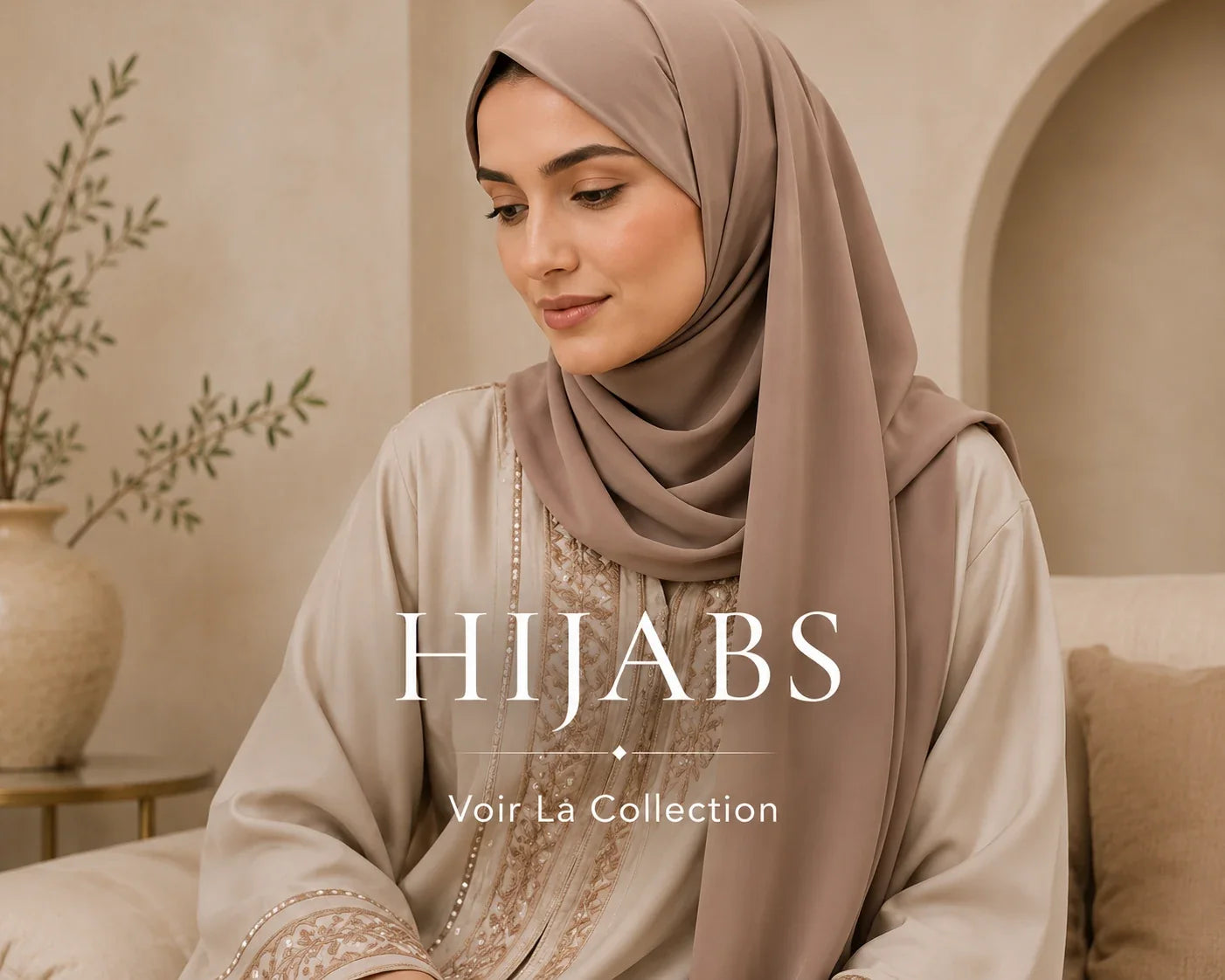 Collection de hijabs pour femme en mousseline, jersey, modal et coton – Maison Layina