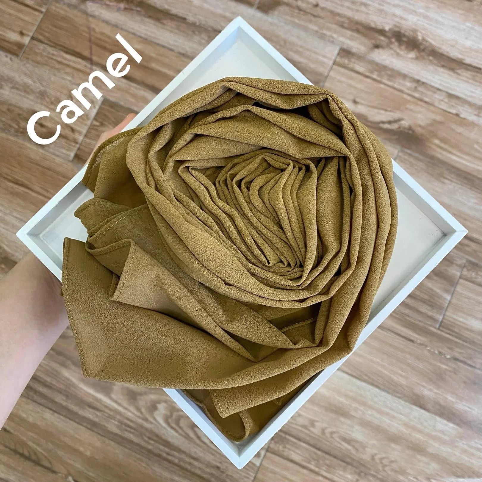 Foulard Mousseline Instantane – présentation du modèle, vue 4